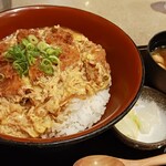 かんざし茶屋 - かつ丼（大盛）