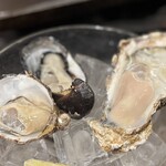 かき殻荘 - 真牡蠣3種の食べ比べセット
