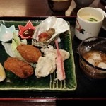 Kamameshi Suishin - かき味比べ定食