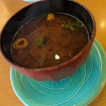 新鮮や - 松にぎりの赤だし