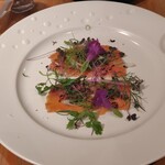 CHEESE KITCHEN RACLER - 鮮魚のカルパッチョ（サーモン）