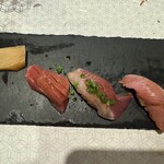 幅一 - 本日の鮨、おまかせ3貫