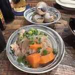 栄町一里 - ↑お通し　何種類か選べるよ♪