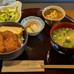 なごみや - ハーフソースカツ丼　1,518円