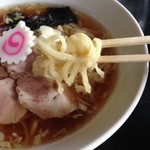 自家製麺 名無し - 加水率高めの自家製麺旨し！