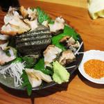 魚虎 - サザエ刺し＠950円