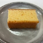 食事処 田菜 - デザートのカステラ