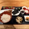築地ボン・マルシェ - 鮪ステーキランチ　3400円
