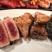 築地ボン・マルシェ - 鮪ステーキアップ