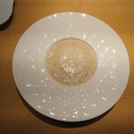 ラ キュイジーヌ ド カワムラ - ポルチーニ茸のスープ