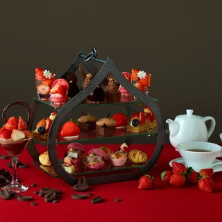 【11/25～】いちごvsチョコレートアフタヌーンティー登場