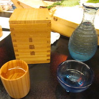 屋形船 品川 船清 - 熱燗と冷酒　熱燗の酒器が趣ある～