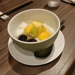 銀座アスター - フルーツ杏仁