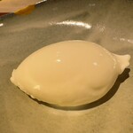 Hirovanna - 敷嶋（日本酒）の酒粕で作ったアイスクリーム。