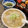 新橋元楽 - 特製元らーめん ぶためしセット ¥1200