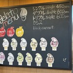 ジェラート ナチュレ ドゥーエ - ダブルとトリプルの値段が！