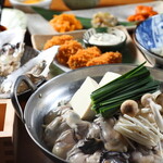 カキと肴 ちゅるり - 牡蠣鍋と料理の贅沢コース　5,500円