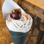 TERAKADO COFFEE - 【2025.10】2025年10月限定・ほうじ茶マロンのクレープ(税込1,300円)