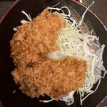とんかつ 水龍 - 大粒カキフライ x 2