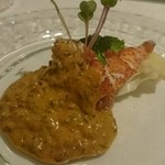 リストランテ サクラ - オマール海老のボイル、アメリケーヌ的ソース