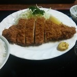 Tonkatsu Maruichi - ロースかつ定食　1200円