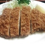 Tonkatsu Maruichi - ロースかつ定食　1200円　アップ