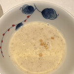 米福 - お米ときのこのスープ。きのことバターの香りがGOOD