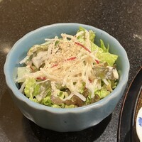 鉄板焼 下野 - サラダ