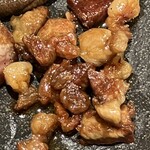 鉄板焼 下野 - サーロインの脂身