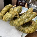 大衆食堂みゆき - 蓮根磯辺揚げ