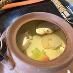 松茸山 別所和苑 - 松茸の土瓶蒸し