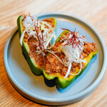 焼鳥やおや - パリパリピーマン