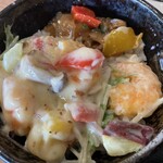CHINESE DINING 瑞 - ［海老マヨ丼］牛肉の煮込添え