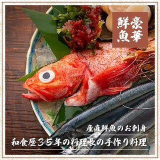 産直鮮魚のお刺身＆和食歴35年の料理長の手作り料理