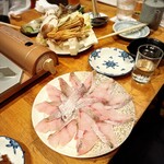 梁 - のどぐろしゃぶしゃぶセット