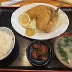 喜代志 - 料理写真:あじフライ定食   1200円
