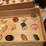 手毬寿司と京天ぷら くぼ田 - 