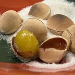 炉ノ鳥 - 銀杏美味しかった。