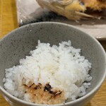 炉ノ鳥 - おこげばっちり。