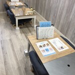 海と大地の食卓 ツカノマ - 1番奥のテーブル席