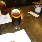 志喜亭 - アイスティーで口の中をサッパリと