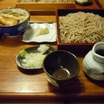 Soba Goya - 大盛りせいろ＆天丼