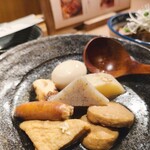 京出汁おでんと旬菜天ぷら 鳥居くぐり - 