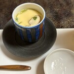 魚定 - 茶碗蒸し