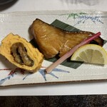魚定 - 鰻巻き＋鰤照り