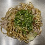 お好み焼き しみづ - 真上から撮ってみたけど、何かうまくいかんな(笑)