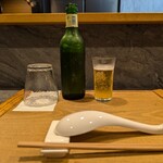 RAMEN MATSUI - 寒くなったら日本酒に変えようなかな？