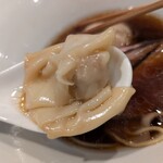 RAMEN MATSUI - 肉ワンタンも中々です。