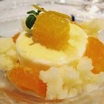 アロマフレスカ - 5種類のオレンジ（カラマンダリ、ゴールデンスペシャル、黄金柑、日向夏、甘夏）を使ったドルチェ