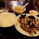 中国飯店楽宴 - 五目野菜炒め定食